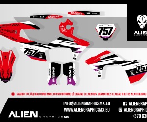 GASGAS Full Graphic Kit - Design 5