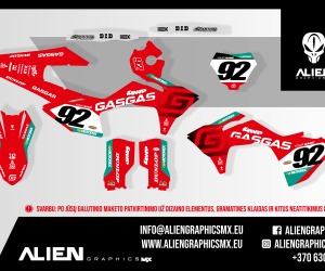 GASGAS Kit déco complet - Design 12