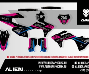 GASGAS Full Graphic Kit - Design 14