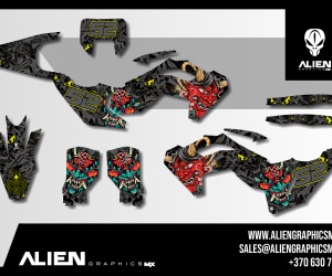 HUSQVARNA Kit déco complet - Design 13