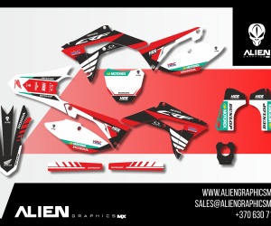 HONDA Full Graphic Kit - Design 6