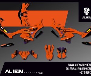 KTM 790 - 890 ADVENTURE-R 2023-2026 Kit déco complet Design 5