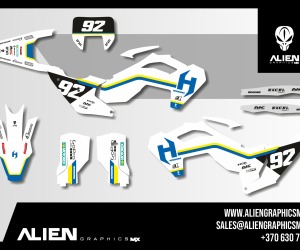 HUSQVARNA Full Graphic Kit - Design 16