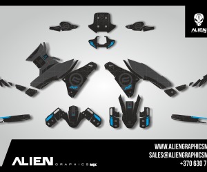 CFMOTO 450MT stickerset – Design 27